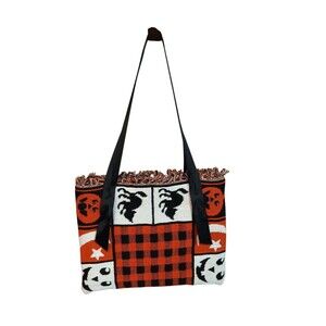 Handmade Blanket Throw Halloween Themed Purse